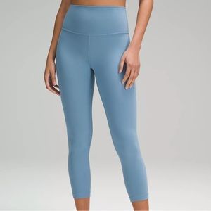 Lululemon 23” Utility Blue Align Leggings